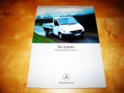 Prospekt Mercedes Sprinter Pick-Up, Tipper, Chassis 2000
