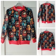 Nowy sweterek bomberka zapinana na zamek rozmiar 128 cm