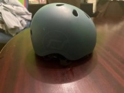 SCOOTANDRIDE Kask S-M dla dzieci 3+ Steel