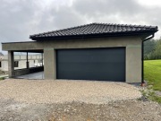 Brama garażowa segmentowa antracyt grafit RAL7016 2750x2250