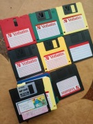 Dyskietki verbatim 18 sztuk 