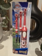 Szczoteczka oscylacyjna do zębów dla dzieci Psi Patrol Marschal 3 końcówki.