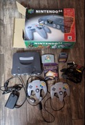 Nintendo 64 - Konsola + gra + dodatki
