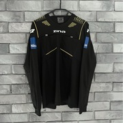 Koszulka sędziowska sędzia Zina armagedon terra Salva czarna black t-shirt