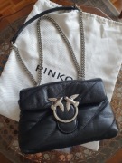 Skórzana torebka Pinko Love Puff Mini