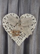 Serce 3D z wikliny papierowej 