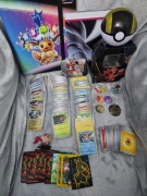 Wielki zestaw Pokemon - karty, album, akcesoria