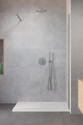 Radaway Modo New Brushed Nickel II kabina prysznicowa Walk-In 100 cm