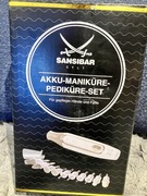 Zestaw Sansibar Sylt do manicure i pedicure akumulatorowy USB-C