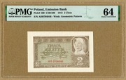2zł 1941r. Ser. AH. PMG 64. Super!
