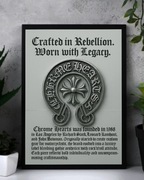 Plakat A3 Chrome Hearts aesthetic