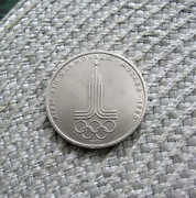 CCCP 1 Rubel 1977r - Emblemat