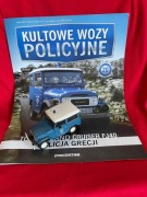 Toyota Land Cruiser FJ40 greckiej policji skala 1:43 + gazetka 