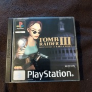 Tomb Raider III Adventures of Lara Croft PS1 PSX | Black Label
