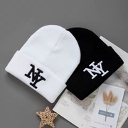 Czapka zimowa haft NY New York unisex zimowa komfortowa moda haft