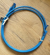 Patchcord LogiLink CQ3046S S/FTP CAT 6A 1,5m niebieski