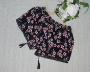 Terranova Spodnie piżamowe spodenki kwiaty piżama 36 S #21