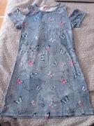 Nowa sukienka w motylki 140