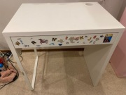 Biurko, białe IKEA, 73 x 50 cm