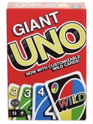 Giant Uno Olbrzymie duże karty Uno