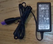 Zasilacz do drukarki HP22V 0,433A wtyk 3 pinowy fioletowy