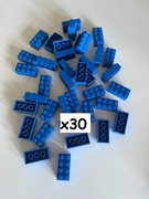 30 x LEGO 3001 Brick 2x4, Blue