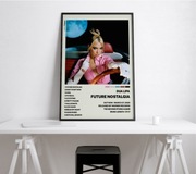 Plakat Dua Lipa "Future Nostalgia"