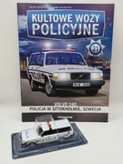 Model Policyjny VOLVO 240 1:43 DeAgostini Kultowe Wozy Policyjne NOWY