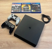 Konsola Sony PlayStation4 (PS4) + 2 pady + 3 gry