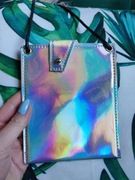 Saszetka torebka torebeczka tęczowa unicorn holo