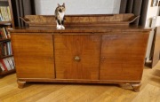 Komoda Art Deco lata 1920–1930 orzech