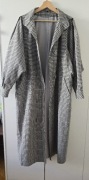 Trencz oversize w kratkę vintage
