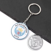 Brelok Manchester City - Metalowy | Citizens | Premier League 