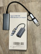 Adapter USB Ethernet z portem Gigabit Ethernet USB 3.0 na RJ45 