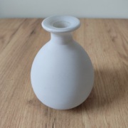 Wazon biały matowy