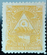 Znaczek pocztowy - Nikaragua - 1895r.