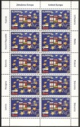 Słowenia 2004 - droga do zjednoczonej Europy, Mi 469** w arkusiku