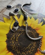 Komplet srebrnej biżuterii prb 925 z noc Kairu 