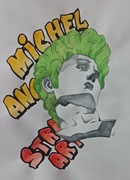 Obraz ,,street Michael" 