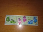 Krasnoludy Instrukcja obsługi ulotka karteczka od kinder niespodzianki