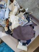 DUŻE KAWAŁKI SKÓR NATURALNYCH 1 kg 