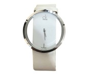 CALVIN KLEIN zegarek damski biały - design