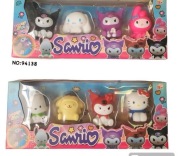 Zestaw figurki sanrio dla dziewczynki 
