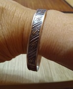 Stara, srebrna bransoletka Metaloplastyka Warmet?