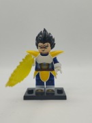 Minifigurka Vegeta z świata Dragon Ball Kompatybilna z LEGO