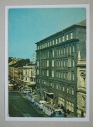 Łódź.Grand Hotel - AUTOKARY 1977r obieg