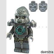 LEGO Chima FIGURKA loc048 Grumlo naramiennik 11098 + 98138 (BDB)