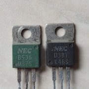 Tranzystory  2SD381  2SB536 NEC