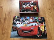 Puzzle Auta Zygrak Mcqueen trefl