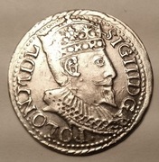 Trojak Zygmunt III Waza Olkusz 1598 menniczy.